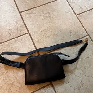 a new day Black Crossbody Bag